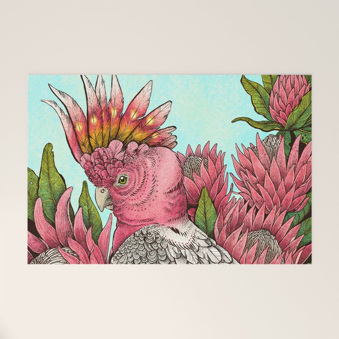 Major Mitchells Cockatoo Welcome Mat Gallery Image 1