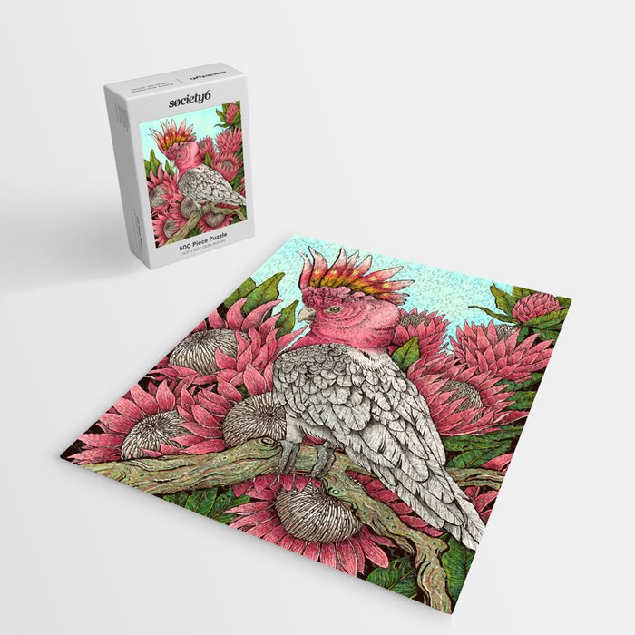 Major Mitchells Cockatoo Jigsaw Puzzle Gallery Image 2