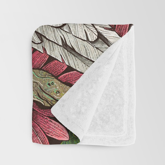 Major Mitchells Cockatoo Throw Blanket Gallery Image 3