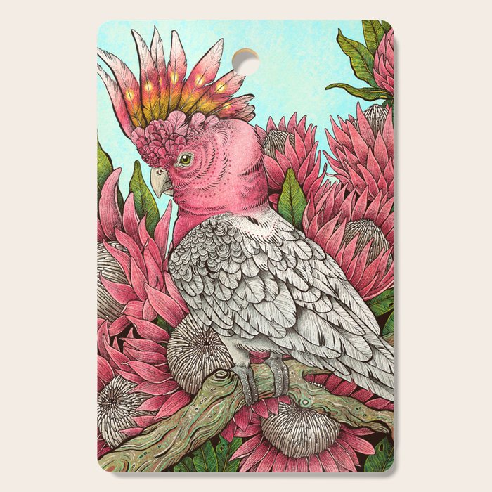Major Mitchells Cockatoo Cutting Board Gallery Image 1