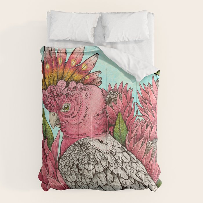 Major Mitchells Cockatoo Comforter Gallery Image 6