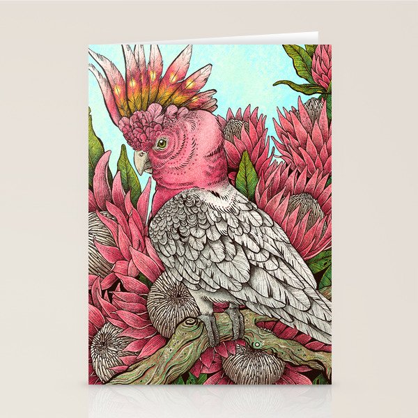 Major Mitchells Cockatoo Stationery Card Gallery Image 2