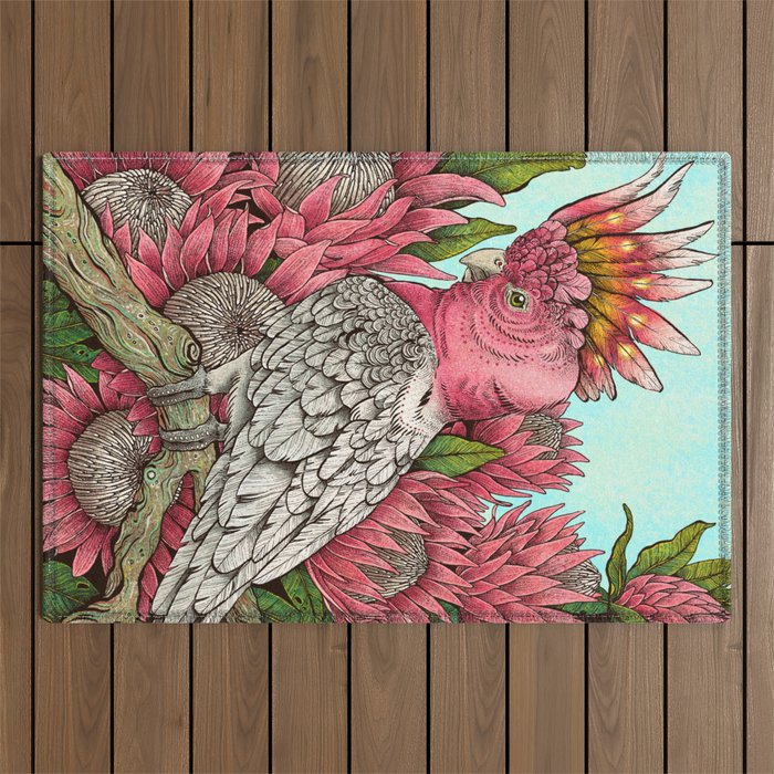 Major Mitchells Cockatoo Outdoor Rug Gallery Image 1