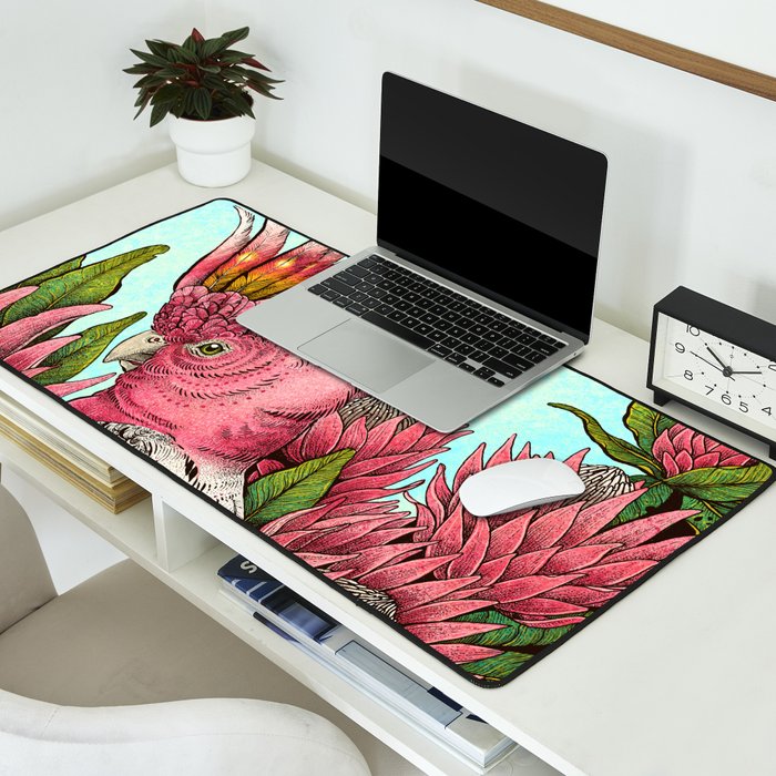 Major Mitchells Cockatoo Desk Mat Gallery Image 2