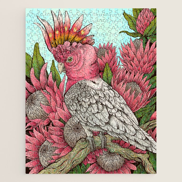 Major Mitchells Cockatoo Jigsaw Puzzle Gallery Image 1