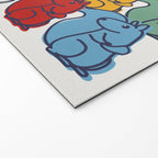 Colorful Squirrels Welcome Mat Gallery Image 2