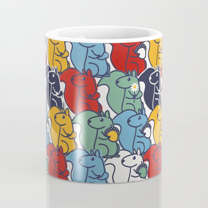 Colorful Squirrels Coffee Mug Gallery Image 4