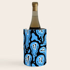 Funny smiling face pattern Wine Chiller Gallery Image 1