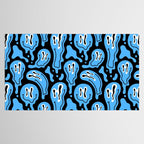 Funny smiling face pattern Tablecloth Gallery Image 2