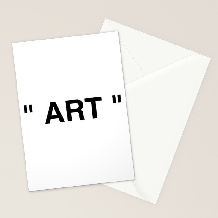 " Art " Stationery Card Gallery Image 2