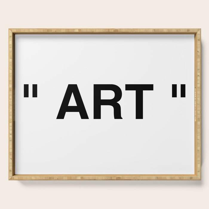 " Art " Serving Tray Gallery Image 1