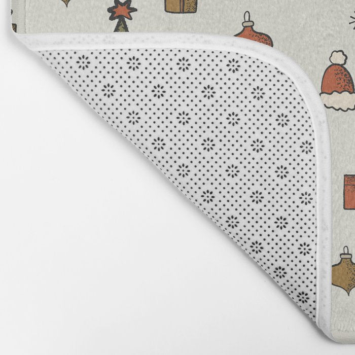 Christmas Pattern #2 Bath Mat Gallery Image 2