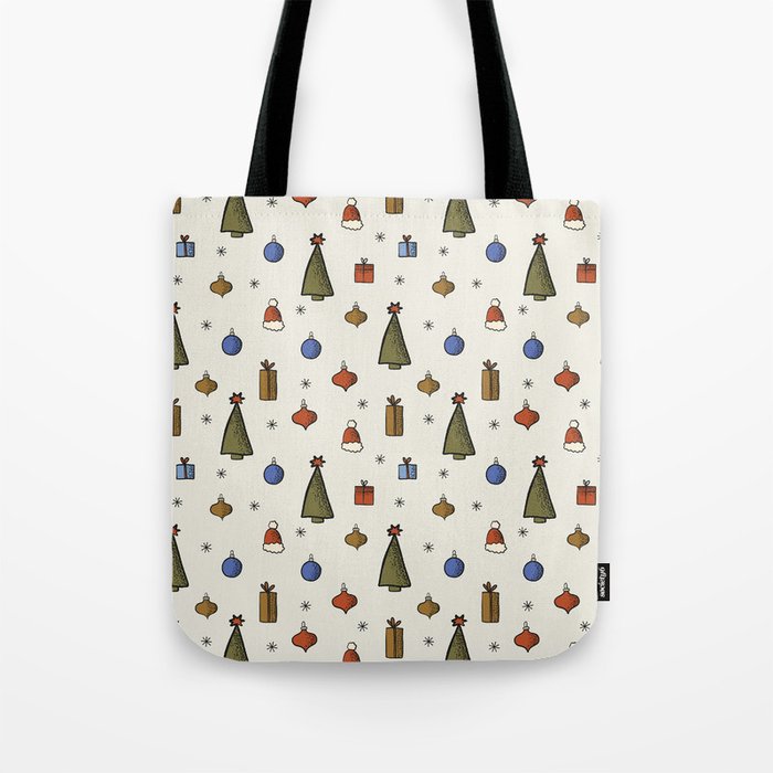 Christmas Pattern #2 Tote Bag Gallery Image 1