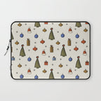 Christmas Pattern #2 Laptop Sleeve Gallery Image 1