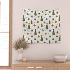 Christmas Pattern #2 Wall Tapestry Gallery Image 2