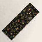 Vintage Mystic Night Beetle And Bugs Dance  Yoga Mat Gallery Image 1