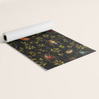 Vintage Mystic Night Beetle And Bugs Dance  Yoga Mat Gallery Image 2