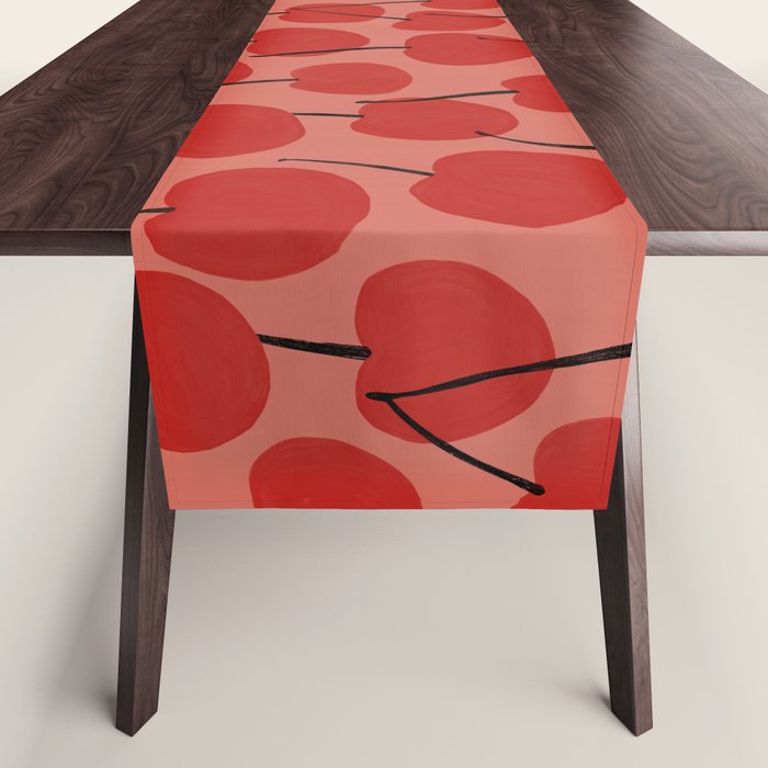 JAR OF CHERRIES Table Runner Gallery Image 1