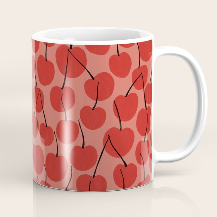 JAR OF CHERRIES Coffee Mug Gallery Image 1