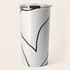 Abstract line art 2 Travel Mug Gallery Image 1