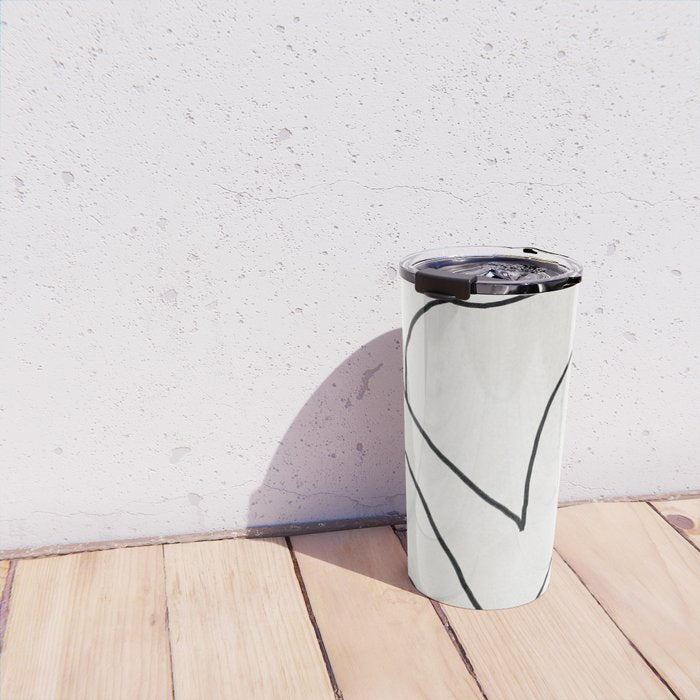 Abstract line art 2 Travel Mug Gallery Image 4
