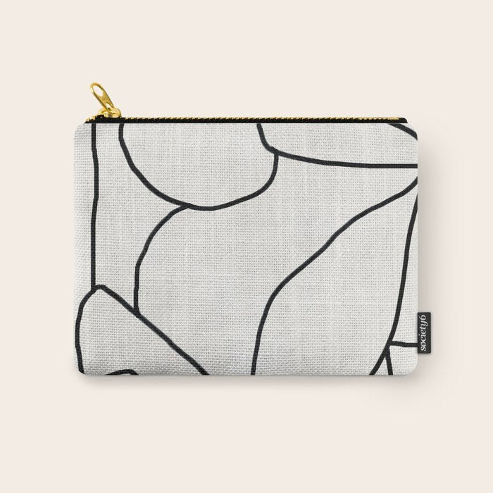 Abstract line art 2 Carry All Pouch Gallery Image 1