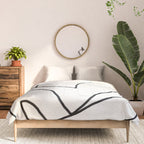 Abstract line art 2 Comforter Gallery Image 3