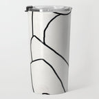 Abstract line art 2 Travel Mug Gallery Image 3