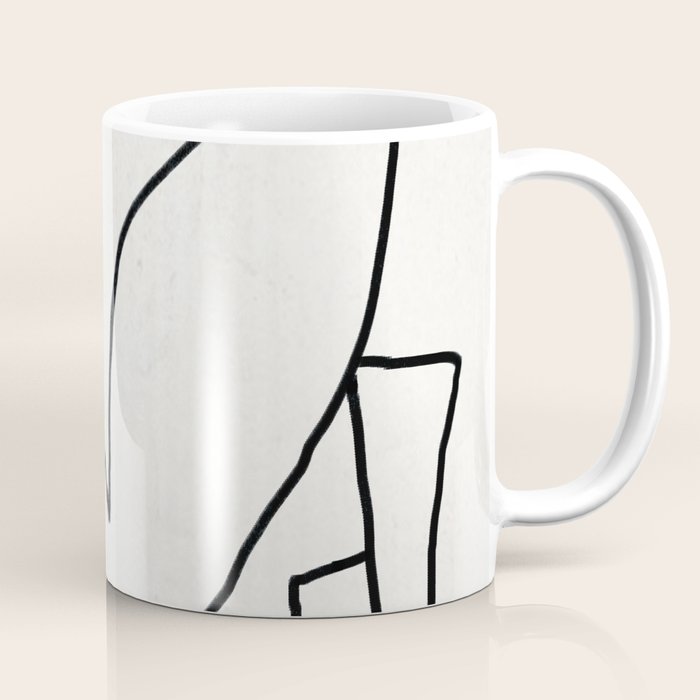 Abstract line art 2 Coffee Mug Gallery Image 1