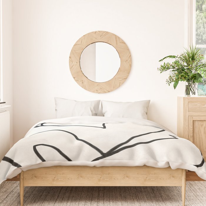 Abstract line art 2 Duvet Cover Gallery Image 3