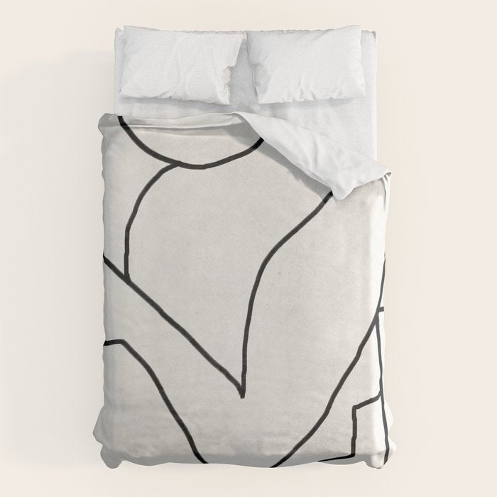 Abstract line art 2 Duvet Cover Gallery Image 6