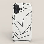 Abstract line art 2 iPhone Case Gallery Image 1