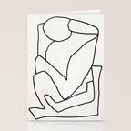 Abstract line art 2 Stationery Card Gallery Image 2