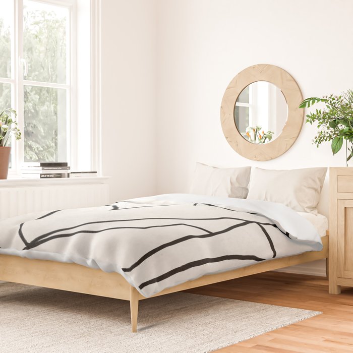 Abstract line art 2 Duvet Cover Gallery Image 2