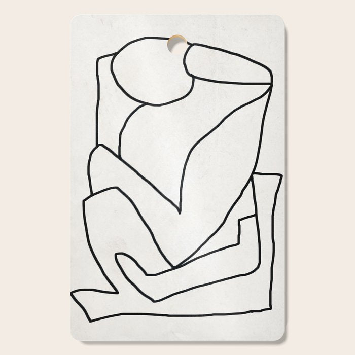 Abstract line art 2 Cutting Board Gallery Image 1