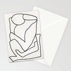 Abstract line art 2 Stationery Card Gallery Image 2