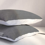 American Football Patent - Football Art - Black Chalkboard Pillow Sham Gallery Image 3
