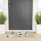 Space Planets Astronaut Pattern Welcome Mat Gallery Image 3