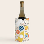 Space Planets Astronaut Pattern Wine Chiller Gallery Image 3
