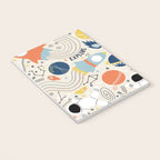 Space Planets Astronaut Pattern Notebook Gallery Image 3