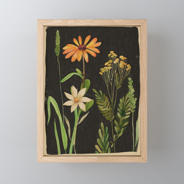 Garden Flowers 3 Mini Art Print Gallery Image 1