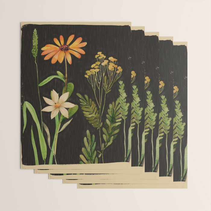 Garden Flowers 3 Wrapping Paper Gallery Image 3