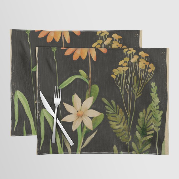 Garden Flowers 3 Placemat Gallery Image 1