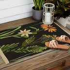 Garden Flowers 3 Outdoor Rug Gallery Image 2