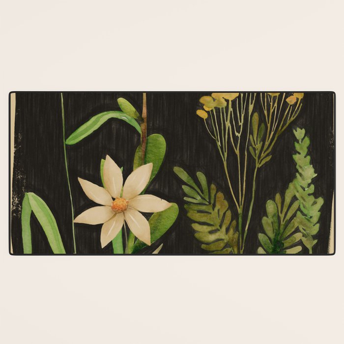 Garden Flowers 3 Desk Mat Gallery Image 3