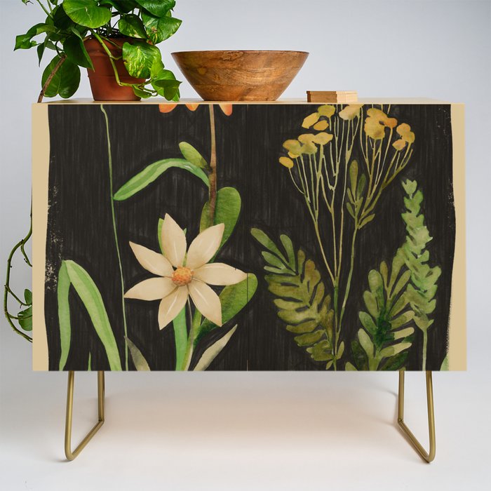 Garden Flowers 3 Credenza Gallery Image 1