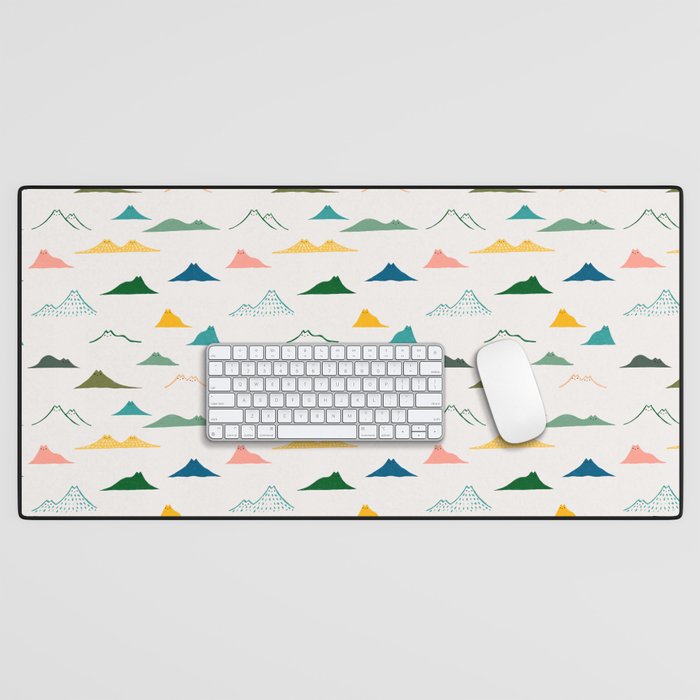 Cat Landscape 140: Meowtain range Desk Mat Gallery Image 1