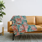 BENGAL KUMA TIGER Throw Blanket Gallery Image 1