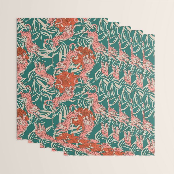 BENGAL KUMA TIGER Wrapping Paper Gallery Image 3