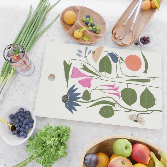 Florence Floral Cutting Board Gallery Image 2